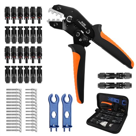 QOUBNIC Kit de Pince à Sertir Solaire