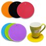 6 Pièces sous Verres Ronds en Silicone