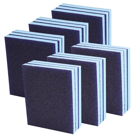 Lot de 21 éponges abrasives douces