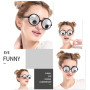 EPRHAY Lunettes à Yeux Mobiles Amusantes pour fête d'anniversaire déguisement