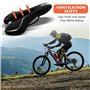 Noxtioanip Selle de Velo Ultra Confortable, Selle Velo Confortable Gel Ergonomique Selle VTT avec Fonction d'Amortisseur, Siège