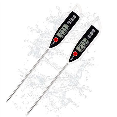 2 pièces thermomètre de cuisine numérique