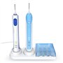 Support Porte-Brosse à Dents Compatible avec La Pièce à Main De Brosse à Dents électrique Oral-b, Support pour 4 Brosses à Clip,