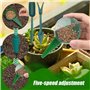 Wxinsheng Mini Semoir Semences,6 PCS Épandeurs de Graines Distributeur Graines Rond Semoir à Main Distributeur de Semences Outil