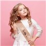 BOBOZHONG Couronne à Strass & Écharpe Pailletée Rose Gold pour Fille de 10 Ans – 'It's my 10th Birthday' – Cadeau d'Anniversaire