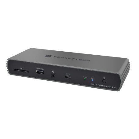 Sonnet ECHO-DK11-T4 Station d'accueil avec Fil Thunderbolt 4 Noir