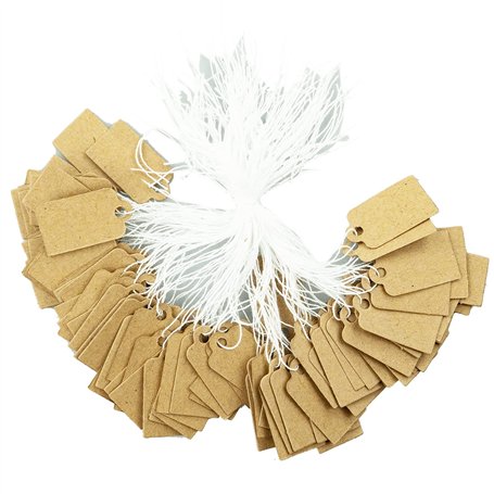 Lot de 200 étiquettes de prix pour bijoux