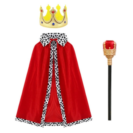 VNHATY Ensemble de maquillage 3 pièces pour roi et reine