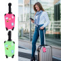 CHSZSH 6 Pièces D'Étiquettes À Bagages, Étiquettes À Bagages En Plastique Souple, Étiquettes À Bagages Pour Avion, Étiquettes D'