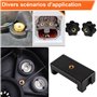 Inserts filetés - Panne à souder avec affichage de la température - 80 W + 130 pièces - Inserts filetés M2/M3/M4/M5/M6/M8 - Kit