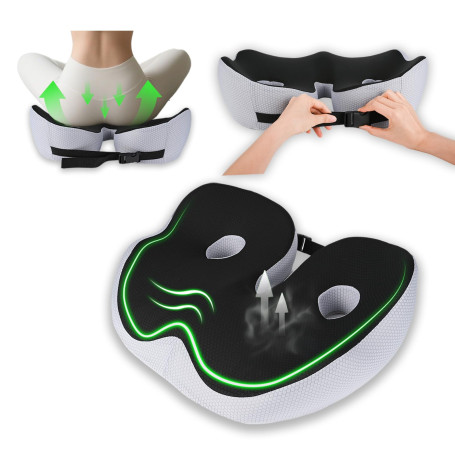 Gaethra Coussin Ergonomique Assise