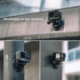SUREWO Harnais magnétique réglable à libération Rapide Compatible avec GoPro Hero 13/12/11/10/9/8/7/6/5 Noir, DJI Osmo Action 5