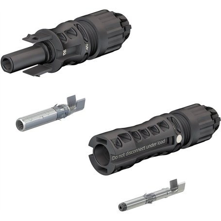 Stäubli MC4-Evo 2 Mâle - Femelle + Mâle 4-6 mm² Type 4 PV-KBT4-EVO 2 /6II et 4 PV-KST4-EVO 2 /6II 4 mm² - 6 mm² Système de conta