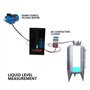 Indicateur de Niveau d'eau Jauge niveau liquide 4 20mA T80 contrôleur intelligent AC220V entrée pression lumière traitement l'ea