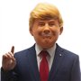 PartyHop Masque en Latex Donald Trump Président Américain Politicien Célébrité Masques de Tête Réalistes Humains Déguisement pou