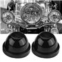 2pcs 75mm Capuchons Anti Poussière,Capuchon anti-poussière LED Boîtier en Caoutchouc Capuchon d'étanchéité Cache-poussière pour 