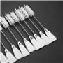 10pcs Double Termed Machine À Coudre Brosse De Nettoyage en Nylon Brosse Clavier Brosse De Nettoyage Bec Bec De Théière Buse Bro