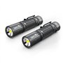 WARSUN Lot de 2 lampes de poche LED rechargeables