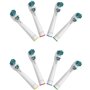 Brossettes de rechange Compatible avec Braun Oralb Dual Clean