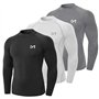 MEETYOO Tee Shirt Compression Homme Manche Longue