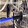 VBESTLIFE 3pcs Ensemble d'outils de Nettoyage de vélo, kit de Brosse de Nettoyage de vélo pour chaîne pignon de manivelle vélo d