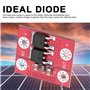 15A Panneau solaire charge de la batterie Anti arrière protection irrigation diode idéale
