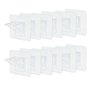 LIMITADA 12 Pcs Support Etagere Adhesif en Acrylique Cheville de Support d'Étagère Supports d'Étagères Autocollants Cheville Eta