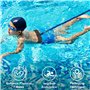 2,5-7,5 mètres de Ceinture de résistance réglable, Ceinture de Natation pour Enfants en Piscine, Aide à la Natation pour Toute P