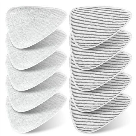 10 Pièces Housses de Rechange pour Nettoyeur a Vapeur