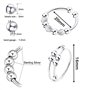Anti Stress avec Perles Bague Rotative Rings