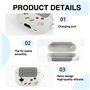 Coque de Protection en Silicone pour Airpods Pro 2,Design Rétro de Machine de Jeu, Compatible avec Le Chargement sans Fil, Prote