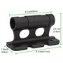 Blueshyhall Support de fourche de vélo - Support de fourche à serrage rapide - 5/12/15 x 100 mm - 15 x 110 mm - Accessoire de su