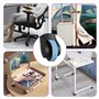 12 Articles Enjoliveurs De Roue Pour Bagages Housse De Roue De Bagage En Silicone Housse De Roues De Bagage Couverture De Roues