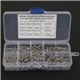 Vis Autotaraudeuses Haute Résistance En Acier Inoxydable 400Pcs M2.2, Kit Assortiment de Vis À Tête Cylindrique