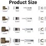 ETELIAR Kit Reparation Fermeture Eclair De 81 Pièces Arret Bas Fermeture Eclair (Avec Pinces) Sacs Tentes Bagages Sacs de Coucha