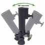 DeWin Support à Parapluie Golf, Porte Parapluie pour Chariot de Golf Réglable Support en Plastique Universel Support à Tirer Vél