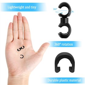 UPANBIKE Porte-vélos de Montagne avec capacité de 10 kg - Support arrière réglable à dégagement Rapide - Porte-Bagages