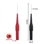 CYUaoao 8 Pièces Sondes de Test de Multimètre avec Embout Pointu en Acier Inoxydable 0,7 x 20mm Aiguille de Perçage d’Isolement 