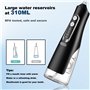 Annmiir Jet Dentaire Hydropulseur, Jet Dentaire Portable 4 Modes et 8 Buses de Rechange, Irrigateur Oral Professionnel Réservoir
