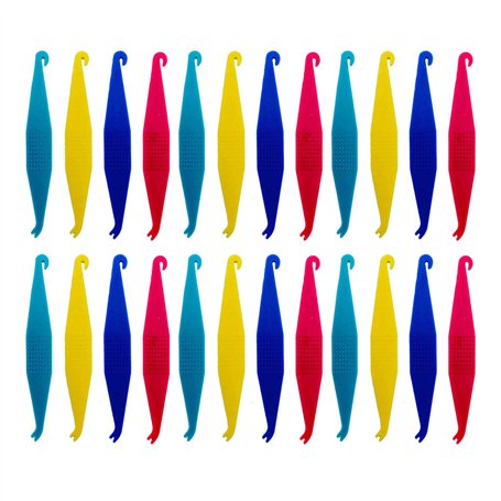 Lot de 30 appareils orthodontiques jetables en plastique élastique pour appareils dentaires