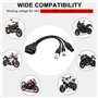 Hoembpn 3 4 6 broches OBD2 Câble de diagnostic Moto OBD II Système de moteur Outil de diagnostic Lecteur de code d’erreur vers a