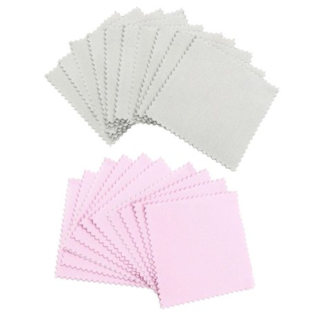 AIRTILY 20 Tissus De Nettoyage De Bijoux
