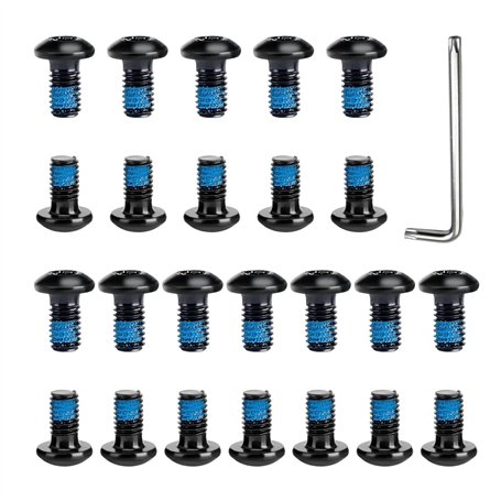 GTYHH Vis De Disque De Frein avec 24 Cependant Et 1 Morceau De Touche À Double Tête