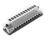Jtron boitier fusible 12v auto 12 voies boite fusible pour ATO/ATC 1-20A fusible DC 32 V M5 connecteur à vis porte-fusible avec