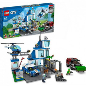 Playset Lego 60316 Multicouleur LEGO 60316 City Le Commissariat de Police. Jouets Voiture. Camion de Poubelle et 84,99 €