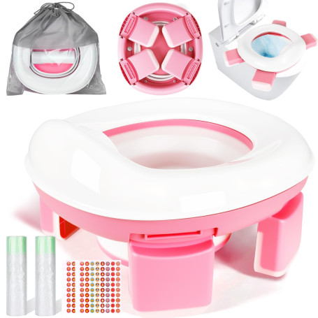 KIMIGO Pot de Voyage Enfant Pliable