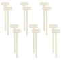 Lot de 12 mini maillets en bois pour crabe