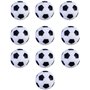 Istloho 10X Balles de Table Baby-Foot en Plastique Accessoires pour des Enfants et des Adultes faveurs de fête d'anniversaire