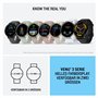 Garmin Venu 3S - Montre connectée GPS Sport et santé - Soft Gold avec Bracelet Lin (Reconditionné)