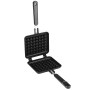 Gaufrier Fonte, Moule À Gaufres Base En Aluminium Fondu Cuisinière Belgique Gaufrier Ménage Cuisine Gaz Gaufre Anti-Adhésif Plat